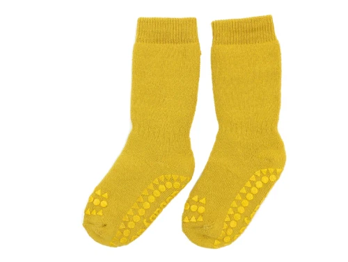 GoBabyGo mustard strømper (2-pack)